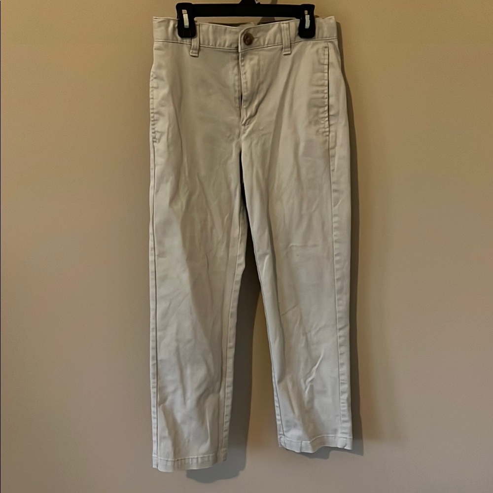 Cat & Jack Tan Chinos Classic Straight-Leg